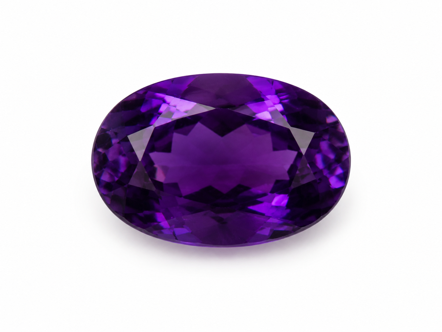 Amethyst African 2.34 ct. Oval shape Gemstone Dark