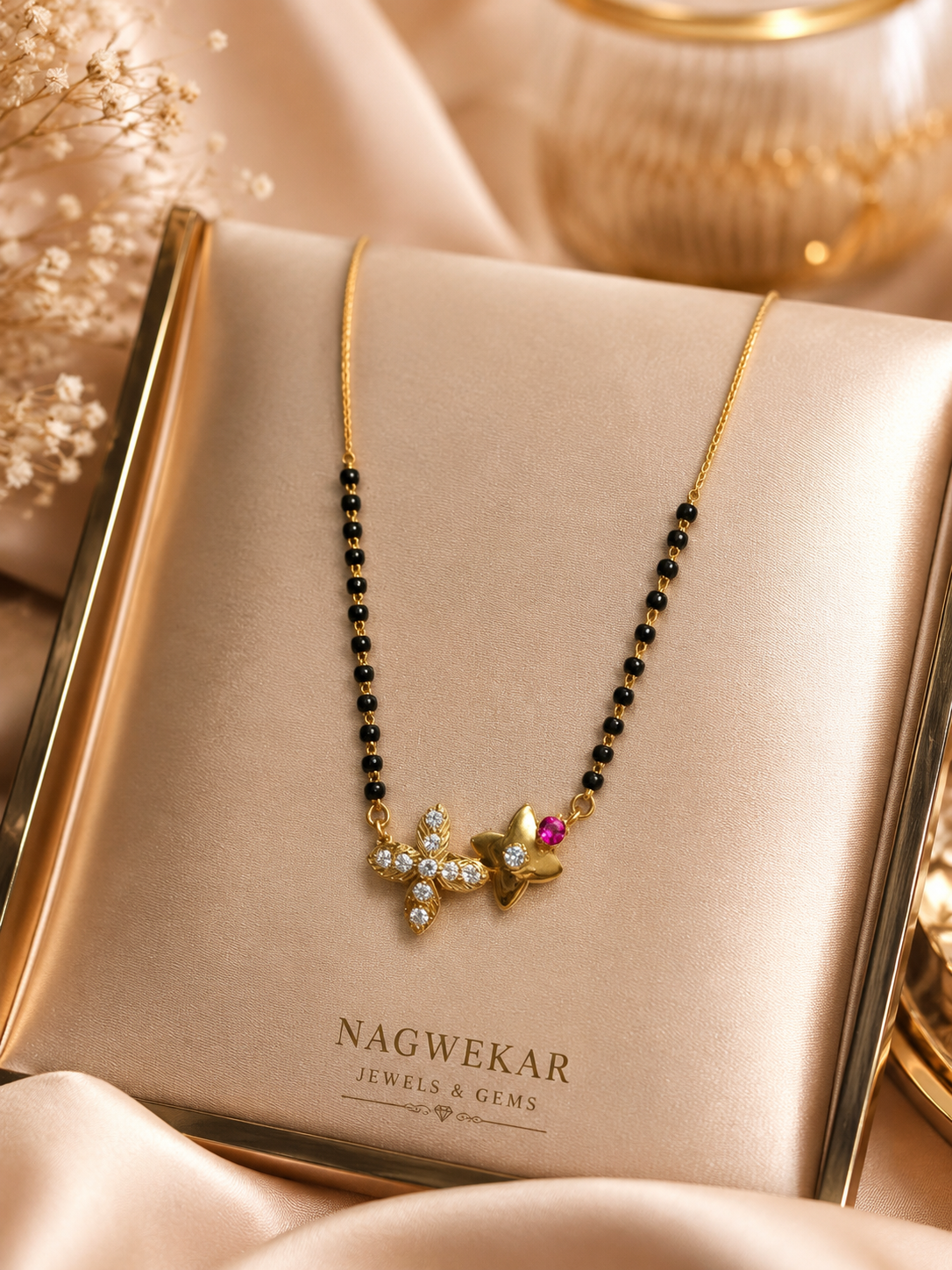 833 20k 5.43 gms Mangalsutra with Pendant