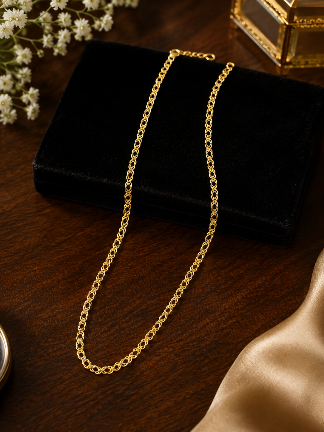 916 BIS Hallmark 10 gms Men Chain