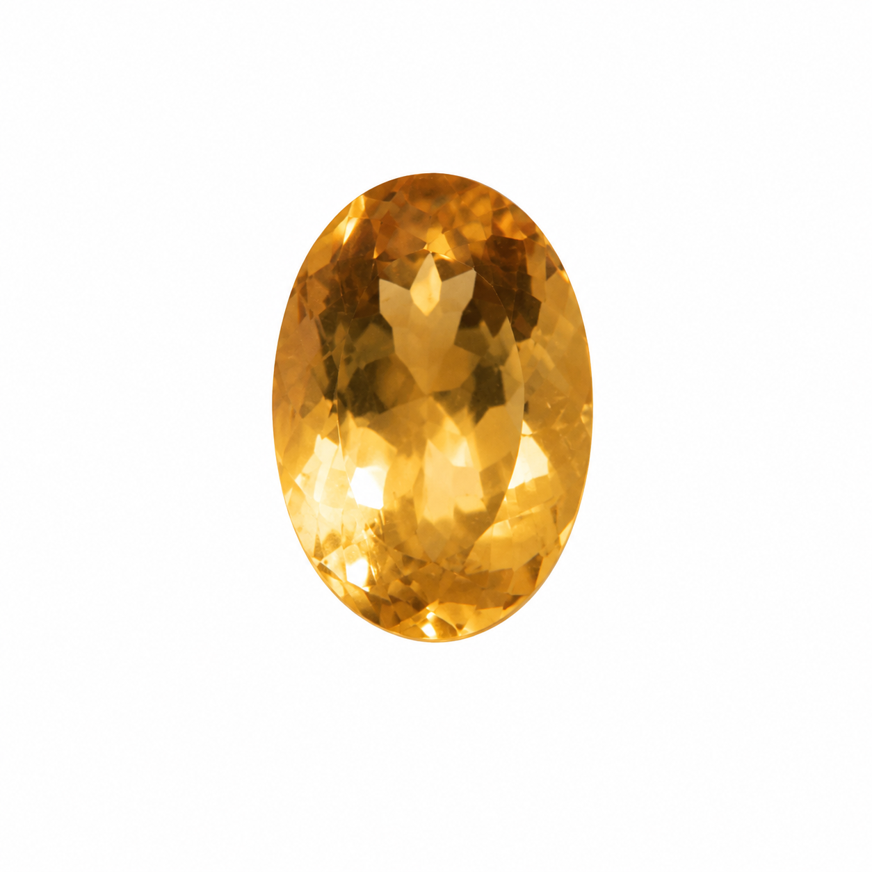 Citrine/Pukhraj uparatan 3.1 kt Gemstone