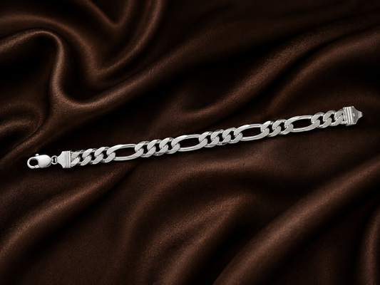 925 Silver Gents 41.44 gms Handmade Bracelet