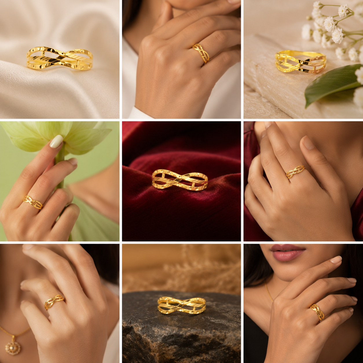 916 BIS hallmark 1.98 gms Ring