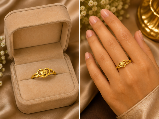 916 BIS Hallmark 1.59 gms Ring
