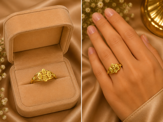 916 BIS Hallmark 2.20 gms Ring