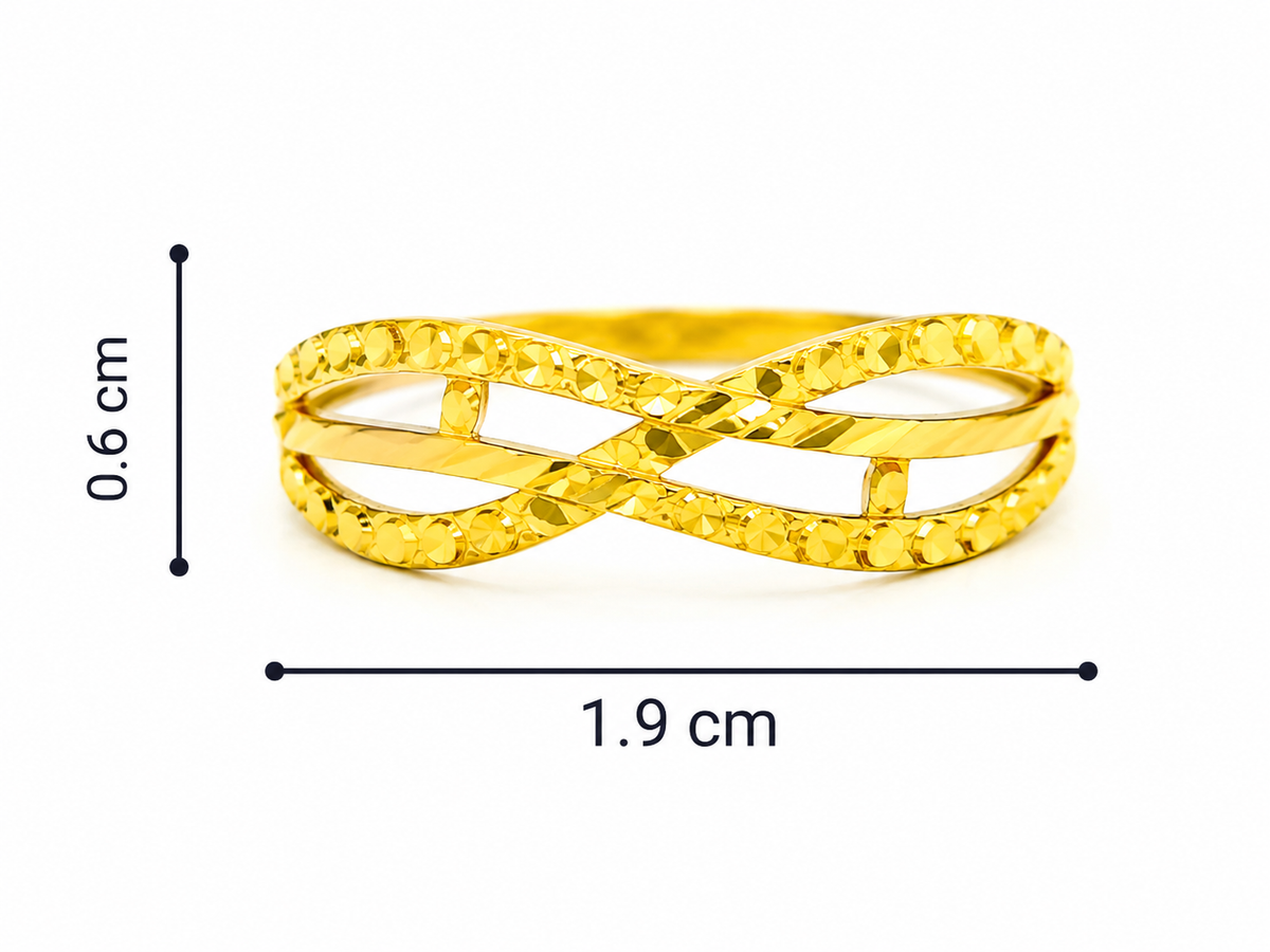 916 BIS hallmark 1.98 gms Ring
