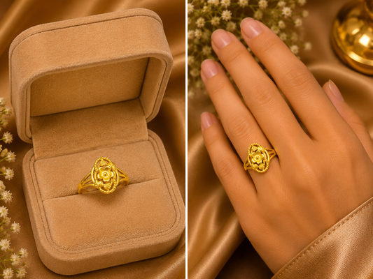 916 BIS Hallmark 2.38 gms Ring